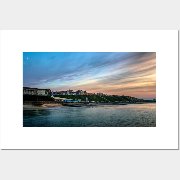 Cromer Sunset North Norfolk Wall Art by avrilharris